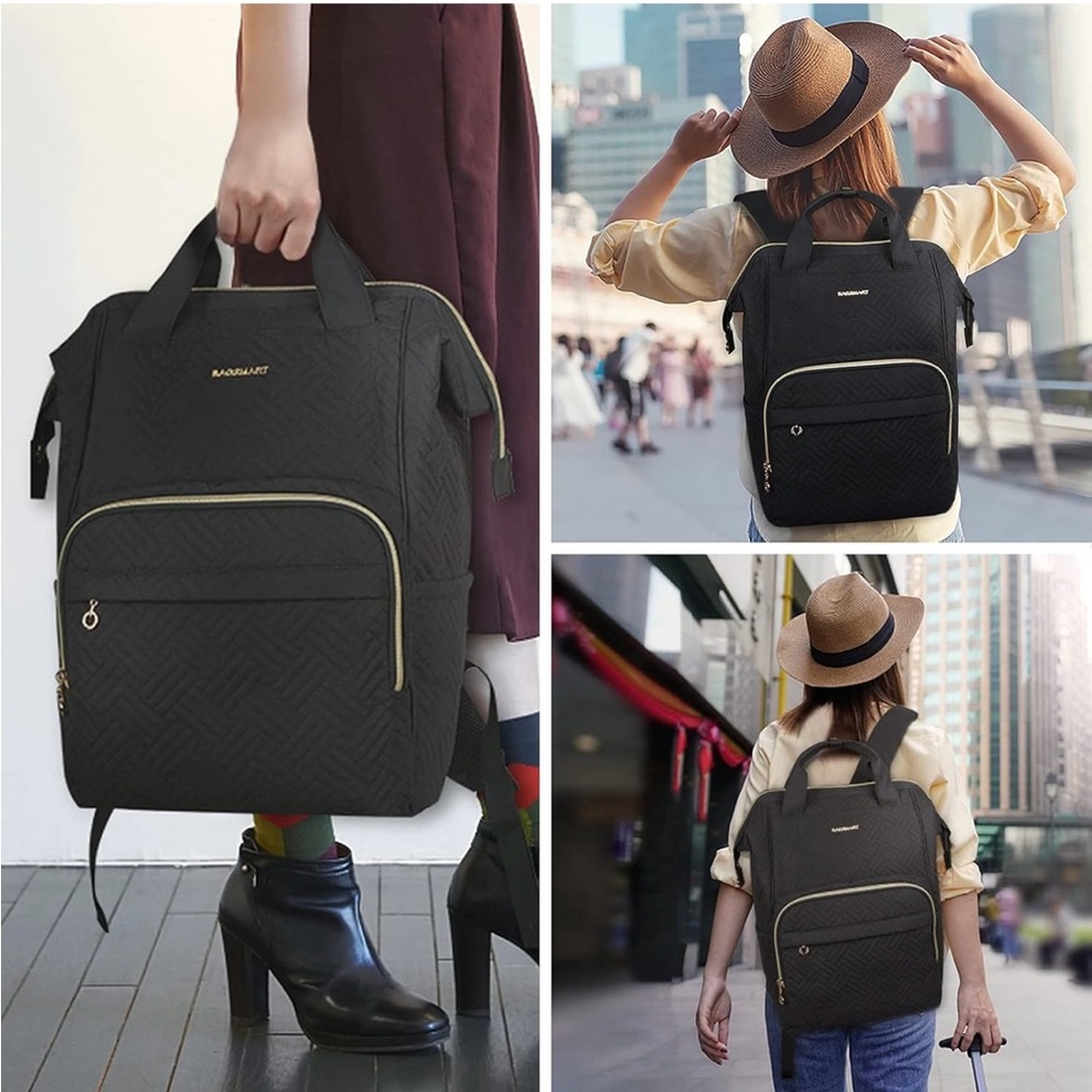 Black Backpack - Picture 2 of 2